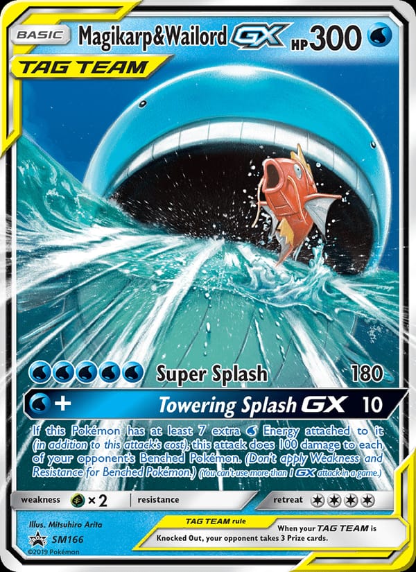 Magikarp & Wailord GX, SM Promos · SM166