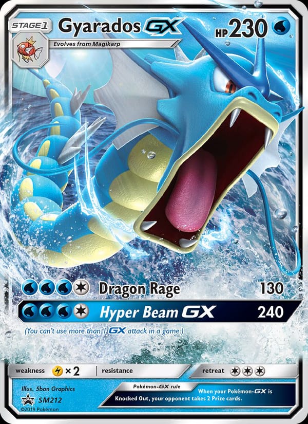 Gyarados GX, SM Promos · SM212