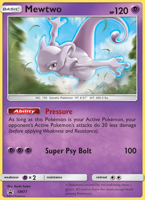 Mewtwo, SM Promos · SM77