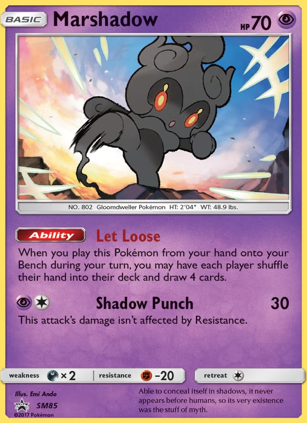 Marshadow, SM Promos · SM85