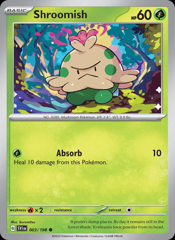 Shroomish, SV01: Scarlet & Violet Base Set · 003/198