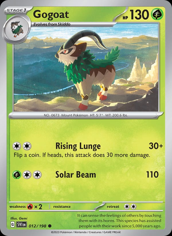 Gogoat, SV01: Scarlet & Violet Base Set · 012/198