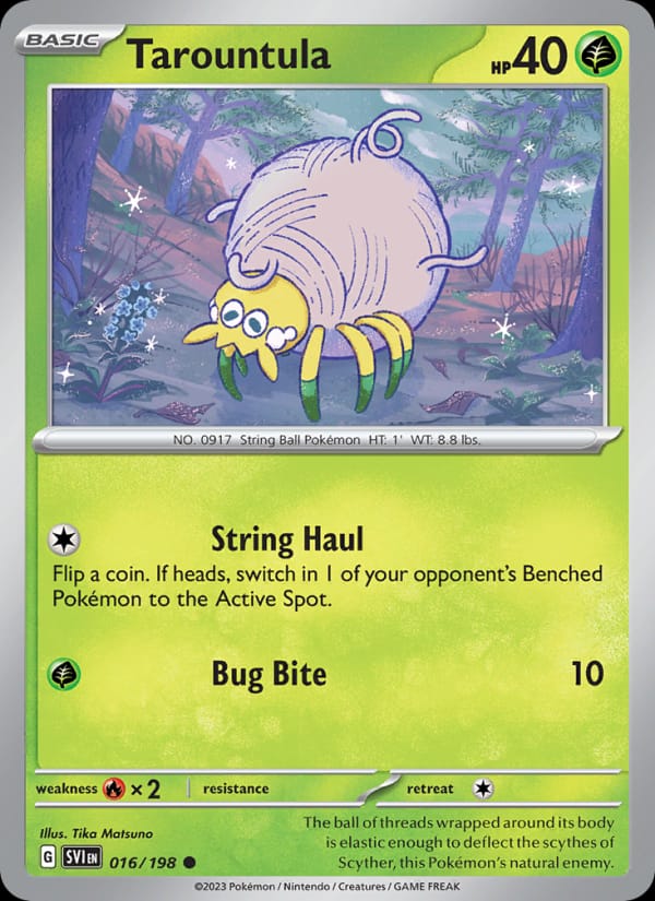 Tarountula, SV01: Scarlet & Violet Base Set · 016/198