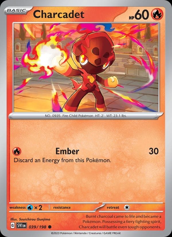 Charcadet, SV01: Scarlet & Violet Base Set · 039/198