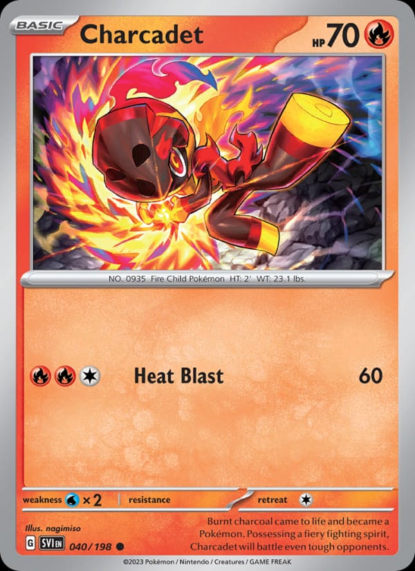 Charcadet, SV01: Scarlet & Violet Base Set · 040/198