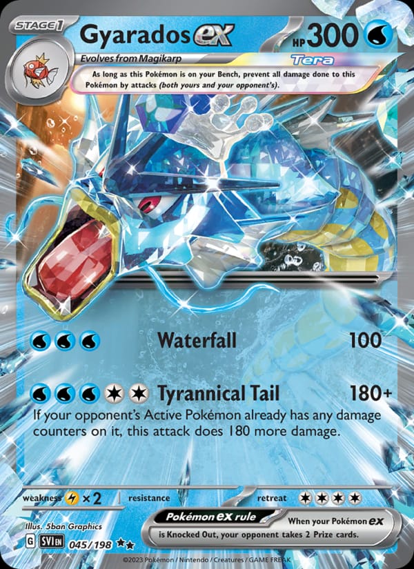 Gyarados ex, SV01: Scarlet & Violet Base Set · 045/198