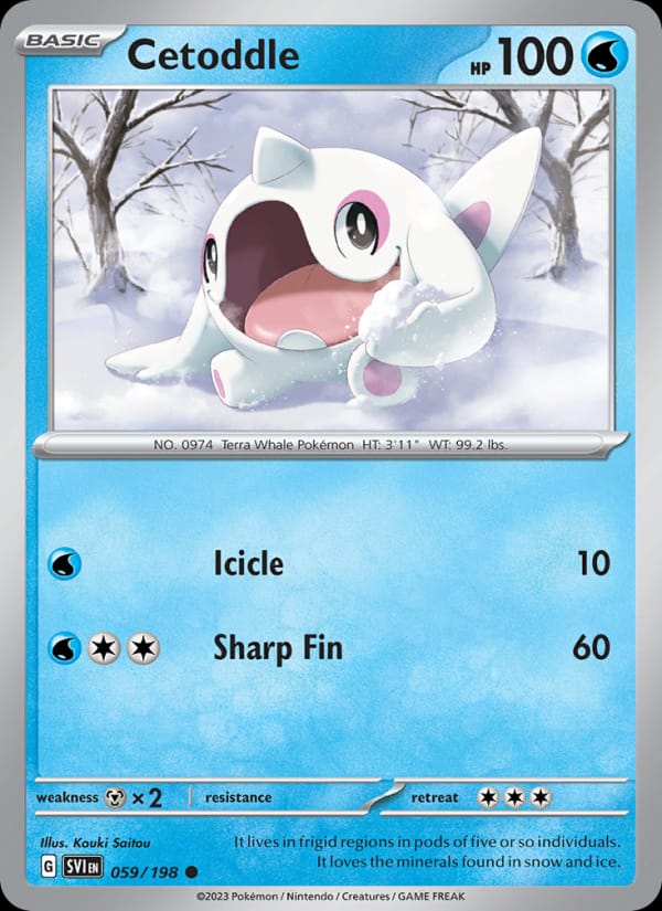 Cetoddle, SV01: Scarlet & Violet Base Set · 059/198