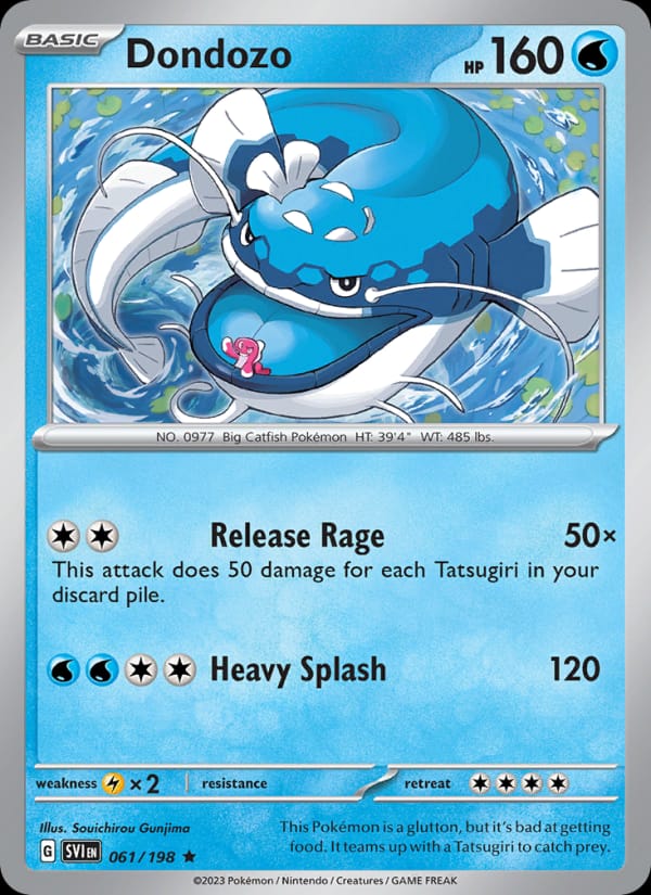 Dondozo, SV01: Scarlet & Violet Base Set · 061/198