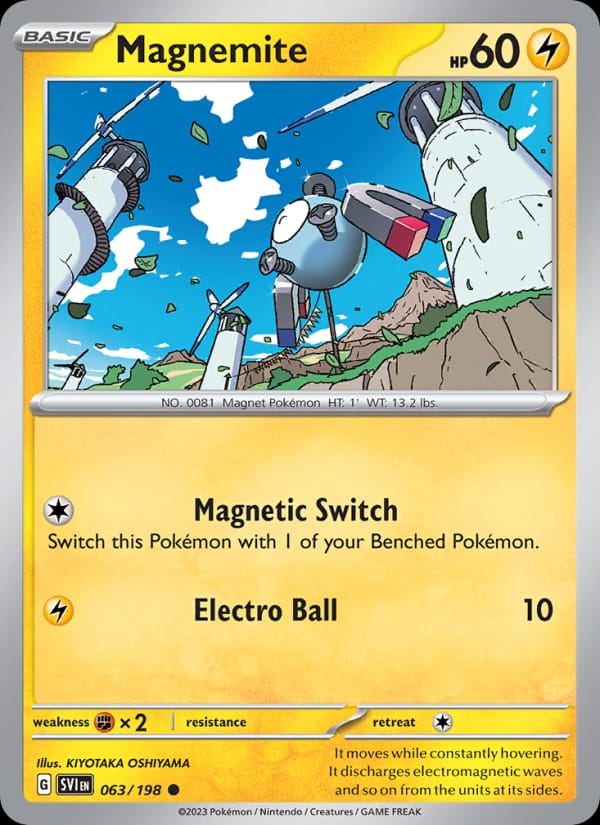 Magnemite, SV01: Scarlet & Violet Base Set · 063/198