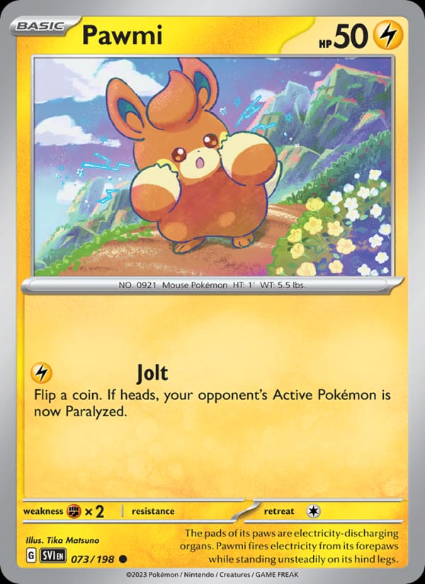 Pawmi, SV01: Scarlet & Violet Base Set · 073/198