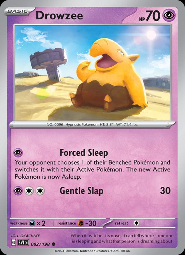 Drowzee, SV01: Scarlet & Violet Base Set · 082/198