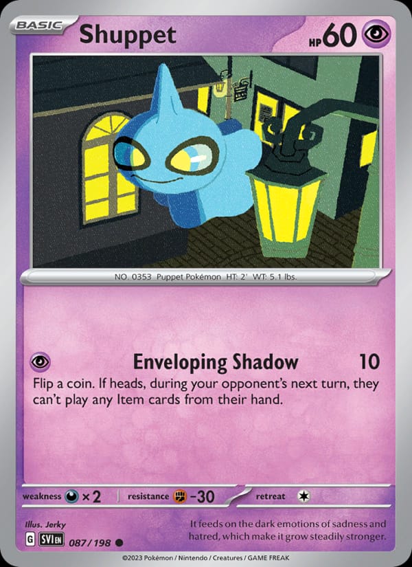 Shuppet, SV01: Scarlet & Violet Base Set · 087/198
