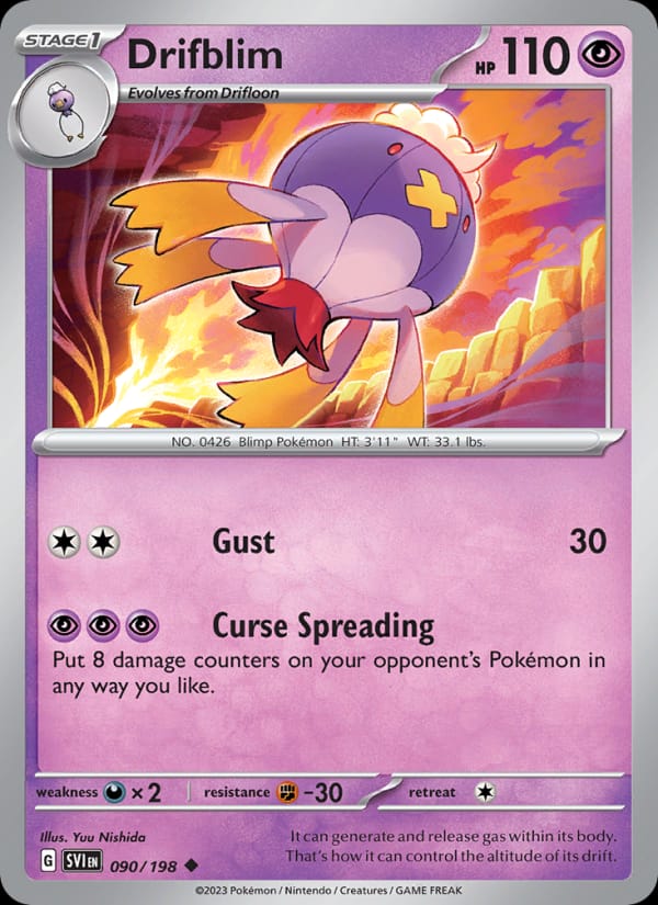 Drifblim, SV01: Scarlet & Violet Base Set · 090/198