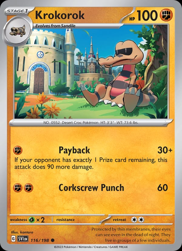 Krokorok, SV01: Scarlet & Violet Base Set · 116/198