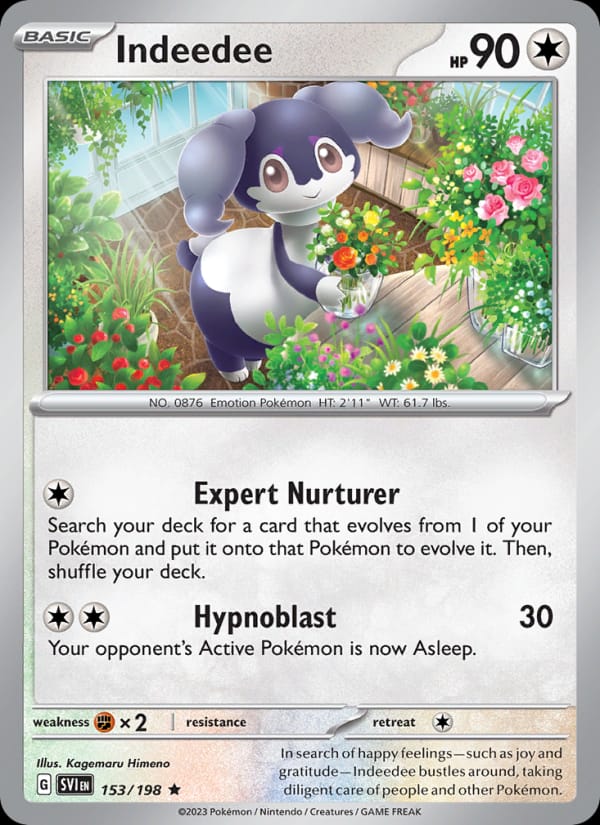 Indeedee, SV01: Scarlet & Violet Base Set · 153/198