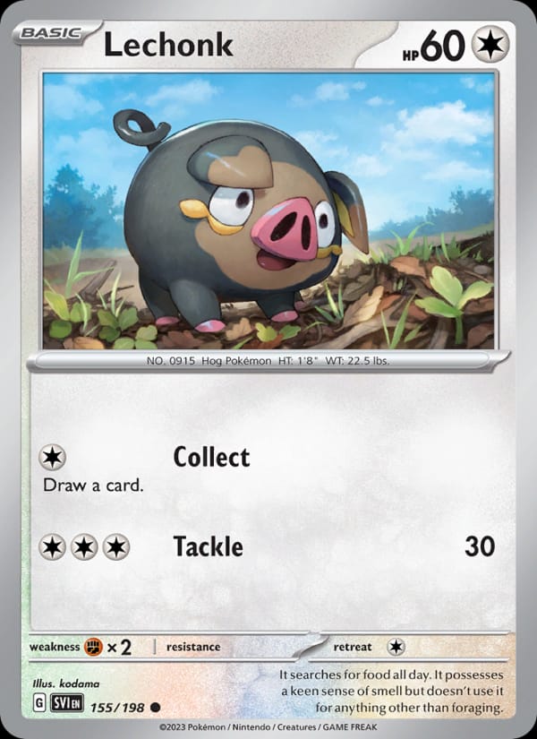 Lechonk, SV01: Scarlet & Violet Base Set · 155/198