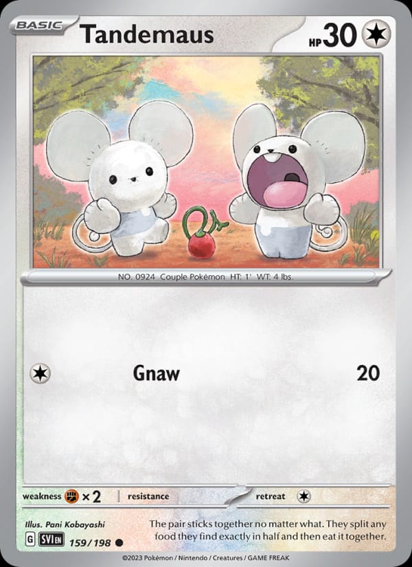 Tandemaus, SV01: Scarlet & Violet Base Set · 159/198