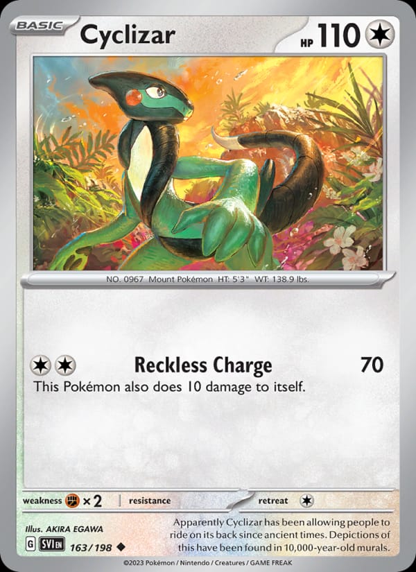 Cyclizar, SV01: Scarlet & Violet Base Set · 163/198