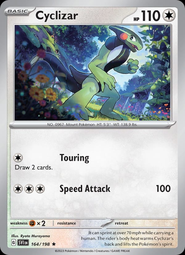 Cyclizar, SV01: Scarlet & Violet Base Set · 164/198