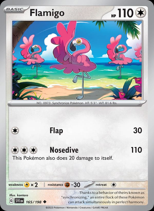 Flamigo, SV01: Scarlet & Violet Base Set · 165/198