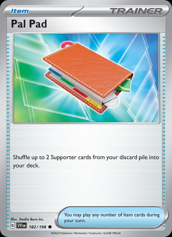Pal Pad, SV01: Scarlet & Violet Base Set · 182/198