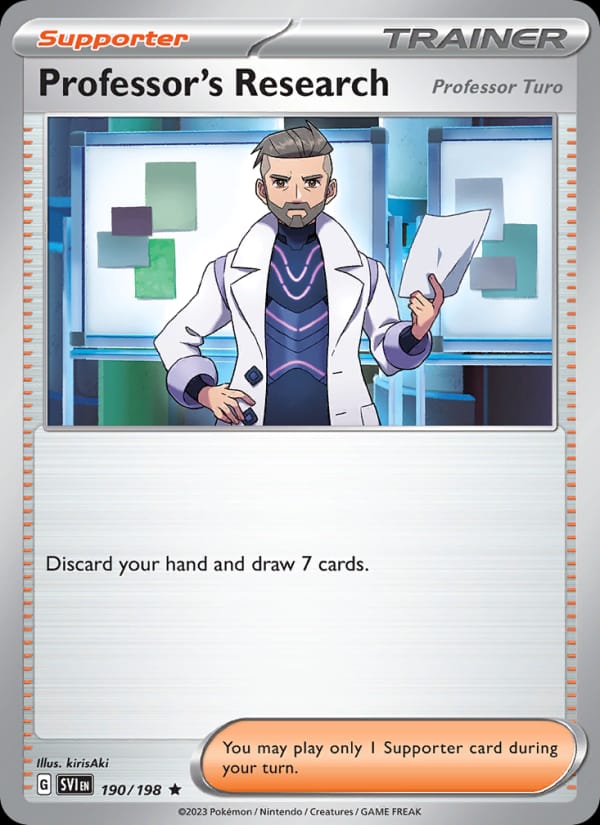 Professor's Research, SV01: Scarlet & Violet Base Set · 190/198