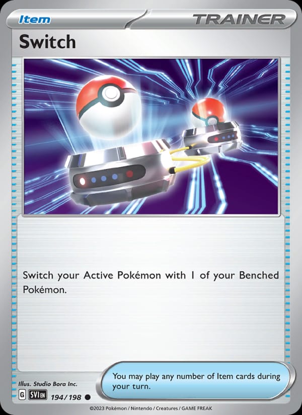 Switch, SV01: Scarlet & Violet Base Set · 194/198