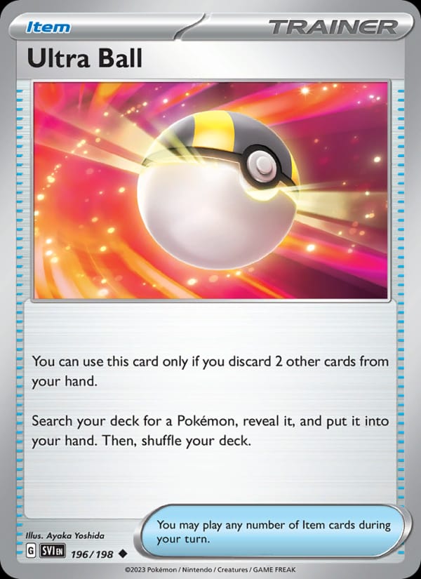 Ultra Ball, SV01: Scarlet & Violet Base Set · 196/198