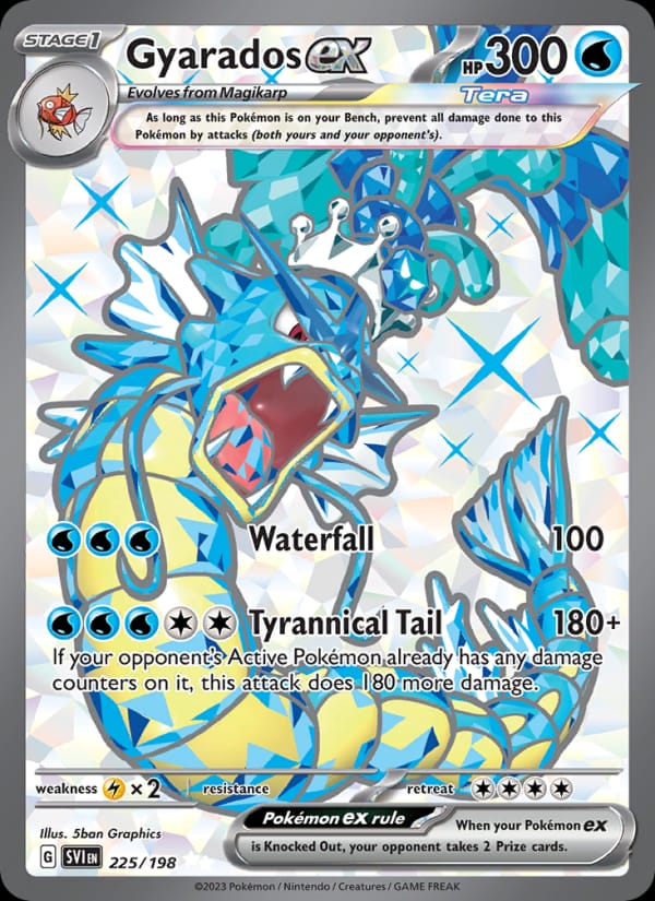 Gyarados ex, SV01: Scarlet & Violet Base Set · 225/198