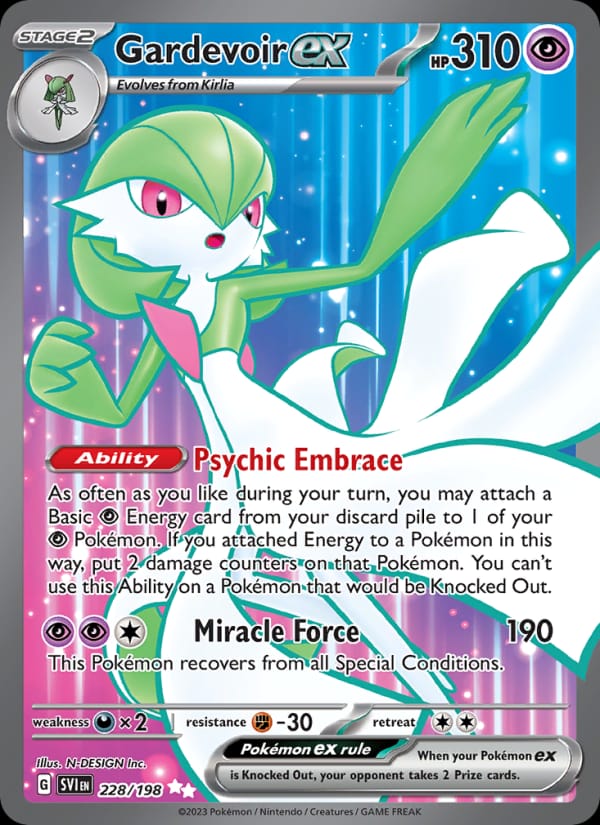 Gardevoir ex, SV01: Scarlet & Violet Base Set · 228/198