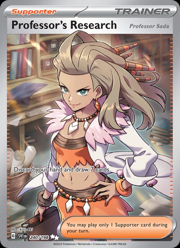 Professor's Research, SV01: Scarlet & Violet Base Set · 240/198