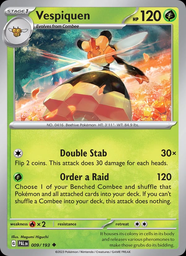 Vespiquen, SV02: Paldea Evolved · 009/193