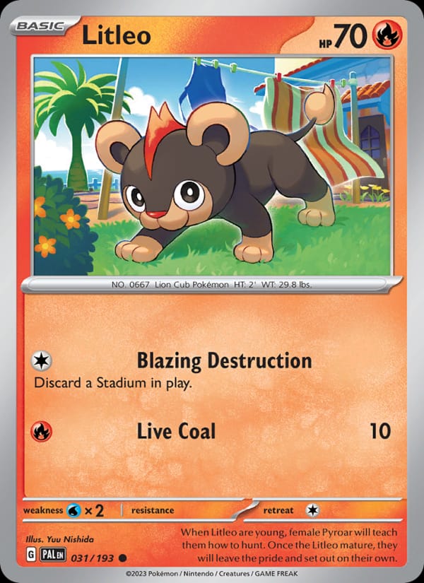 Litleo, SV02: Paldea Evolved · 031/193