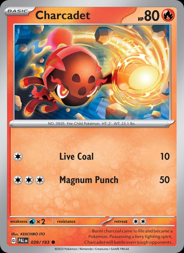 Charcadet, SV02: Paldea Evolved · 039/193