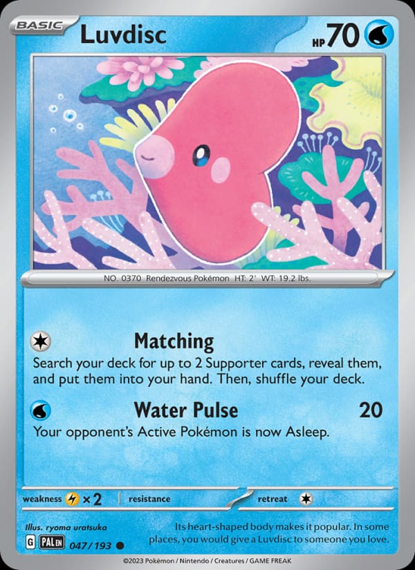 Luvdisc, SV02: Paldea Evolved · 047/193