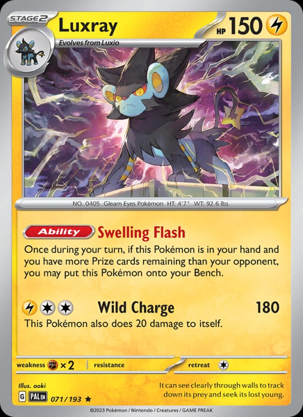 Luxray, SV02: Paldea Evolved · 071/193