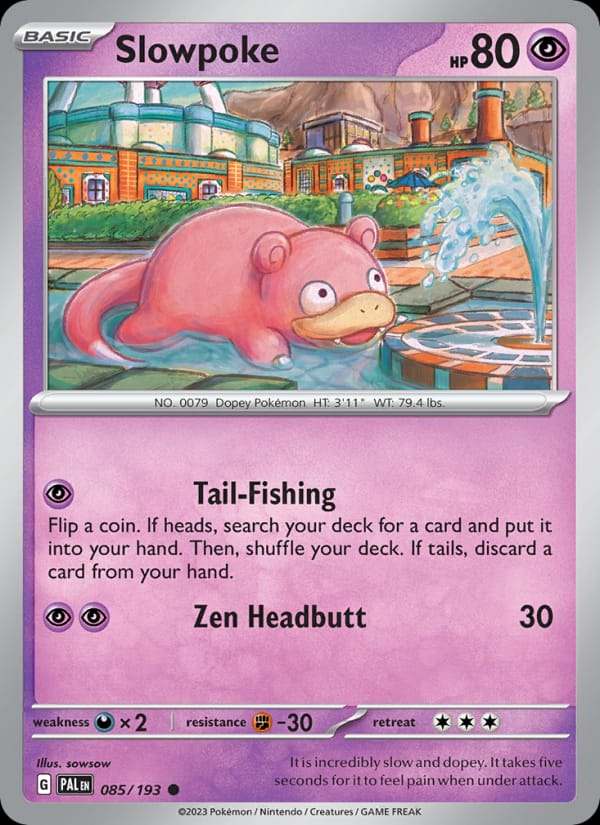 Slowpoke, SV02: Paldea Evolved · 085/193