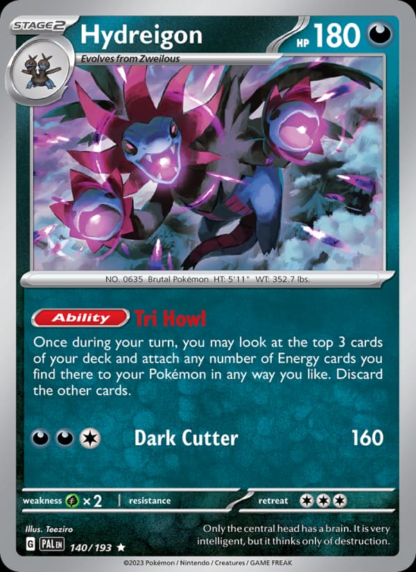 Hydreigon, SV02: Paldea Evolved · 140/193