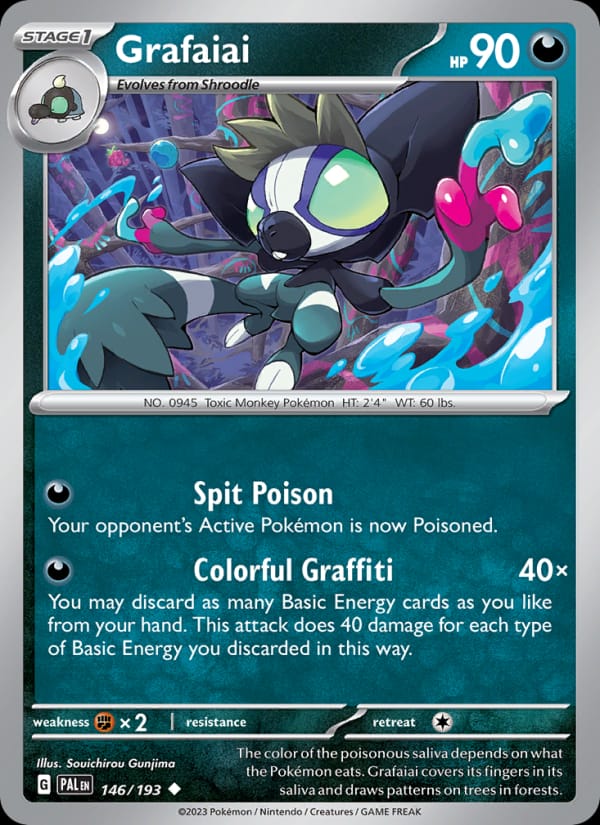 Grafaiai, SV02: Paldea Evolved · 146/193
