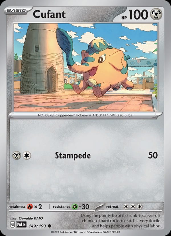 Cufant, SV02: Paldea Evolved · 149/193