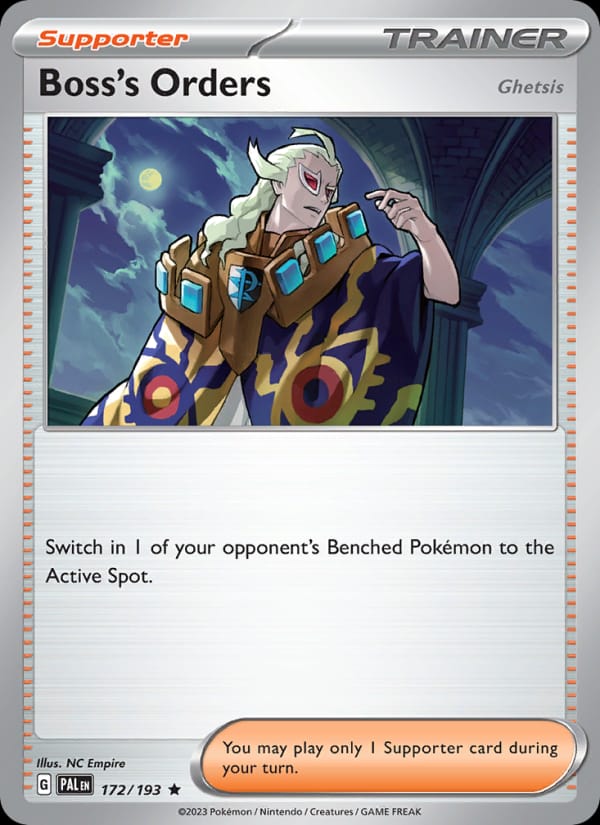 Boss's Orders, SV02: Paldea Evolved · 172/193