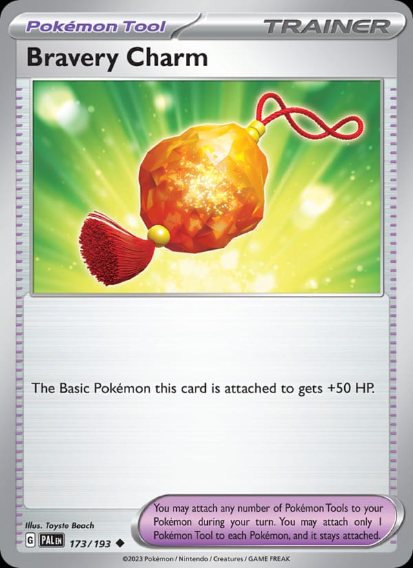 Bravery Charm, SV02: Paldea Evolved · 173/193
