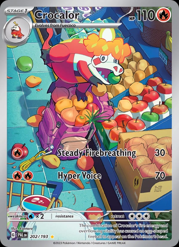 Crocalor, SV02: Paldea Evolved · 202/193