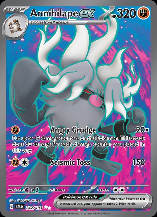 Annihilape ex, SV02: Paldea Evolved · 242/193