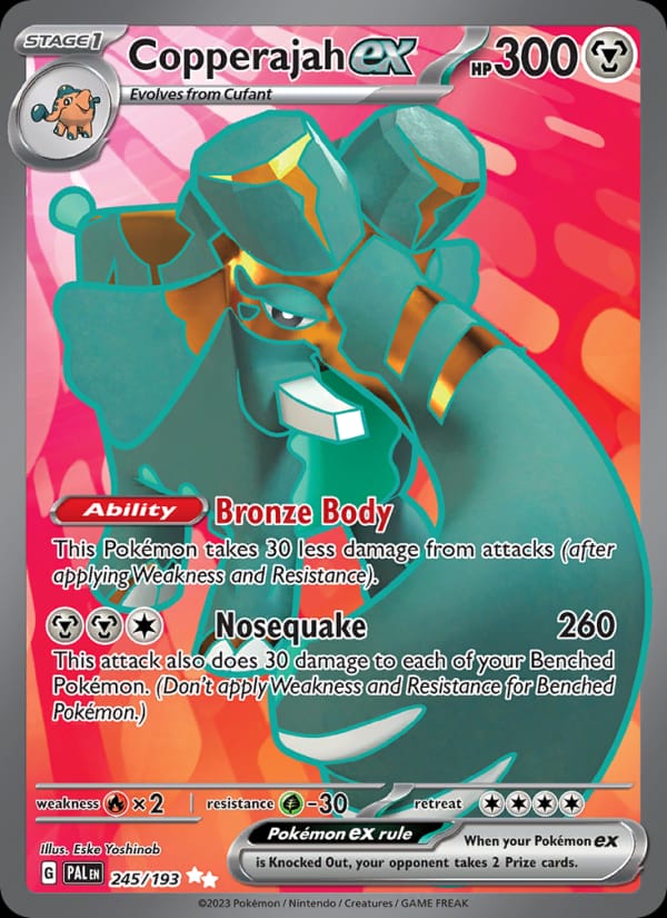 Copperajah ex, SV02: Paldea Evolved · 245/193