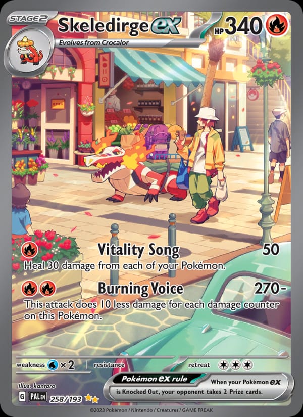 Skeledirge ex, SV02: Paldea Evolved · 258/193