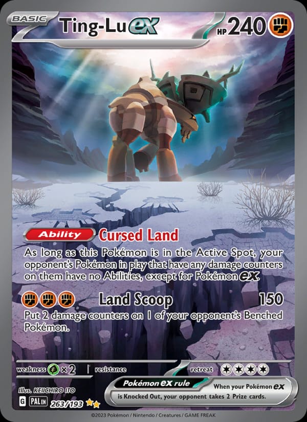 Ting-Lu ex, SV02: Paldea Evolved · 263/193