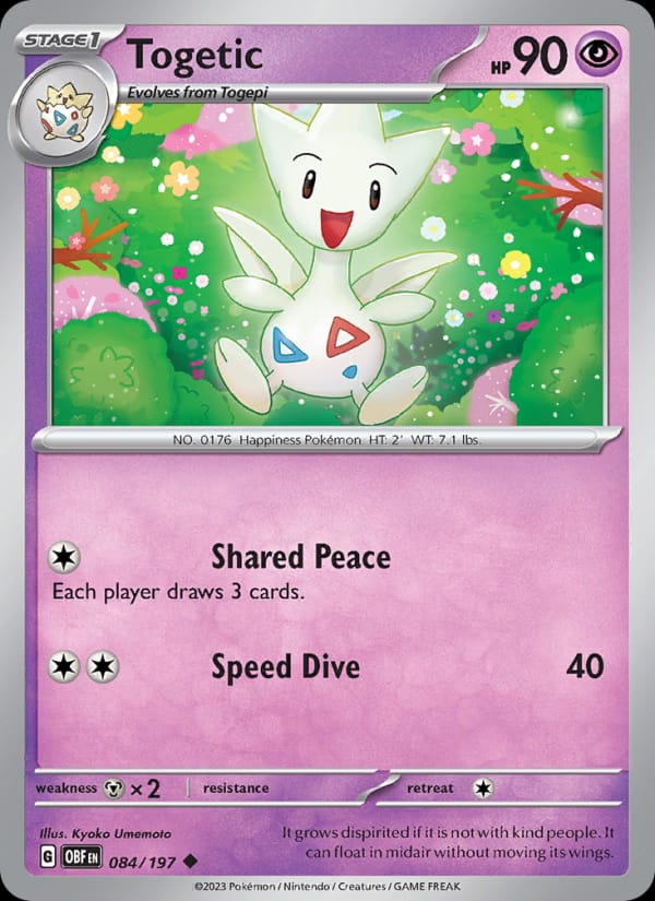 Togetic, SV03: Obsidian Flames · 084/197