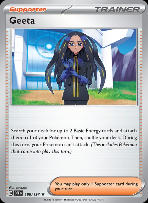 Geeta, SV03: Obsidian Flames · 188/197
