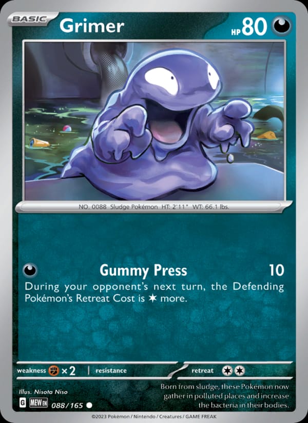 Grimer, SV: Scarlet & Violet 151 · 088/165